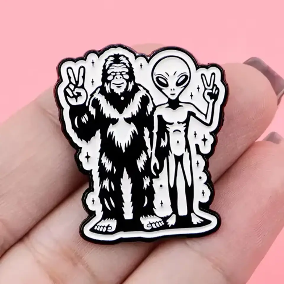 Pins De Aliens / El Marciano / Pines Metálicos (broches) 25
