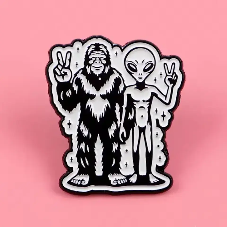 Pins De Aliens / El Marciano / Pines Metálicos (broches) 26