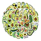 Palta Kawaii - Set 50 Stickers / Calcomanías / Pegatinas - Miniatura 2