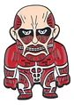 Pins De Titán Colosal / Attack On Titan / Pines Metálicos - Miniatura 1