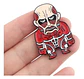 Pins De Titán Colosal / Attack On Titan / Pines Metálicos - Miniatura 2