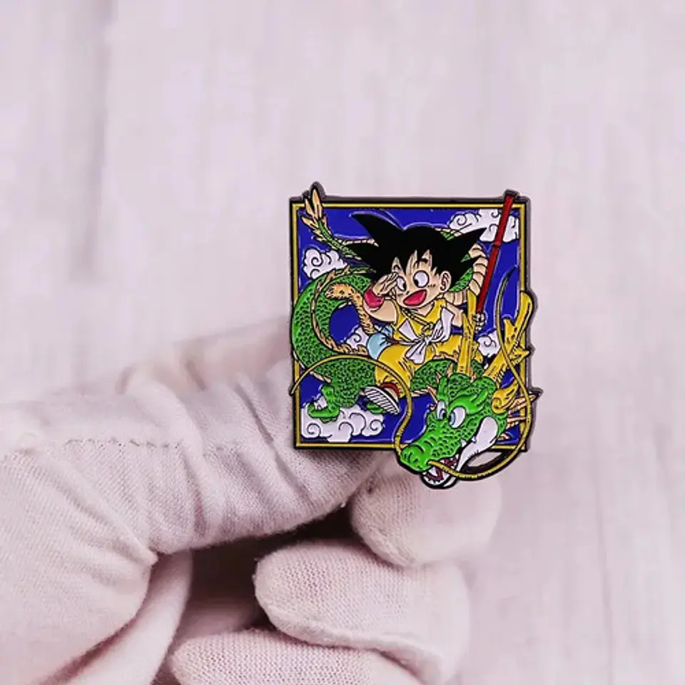 Pins De Goku / Dragon Ball / Pines Metalico (broches) 7