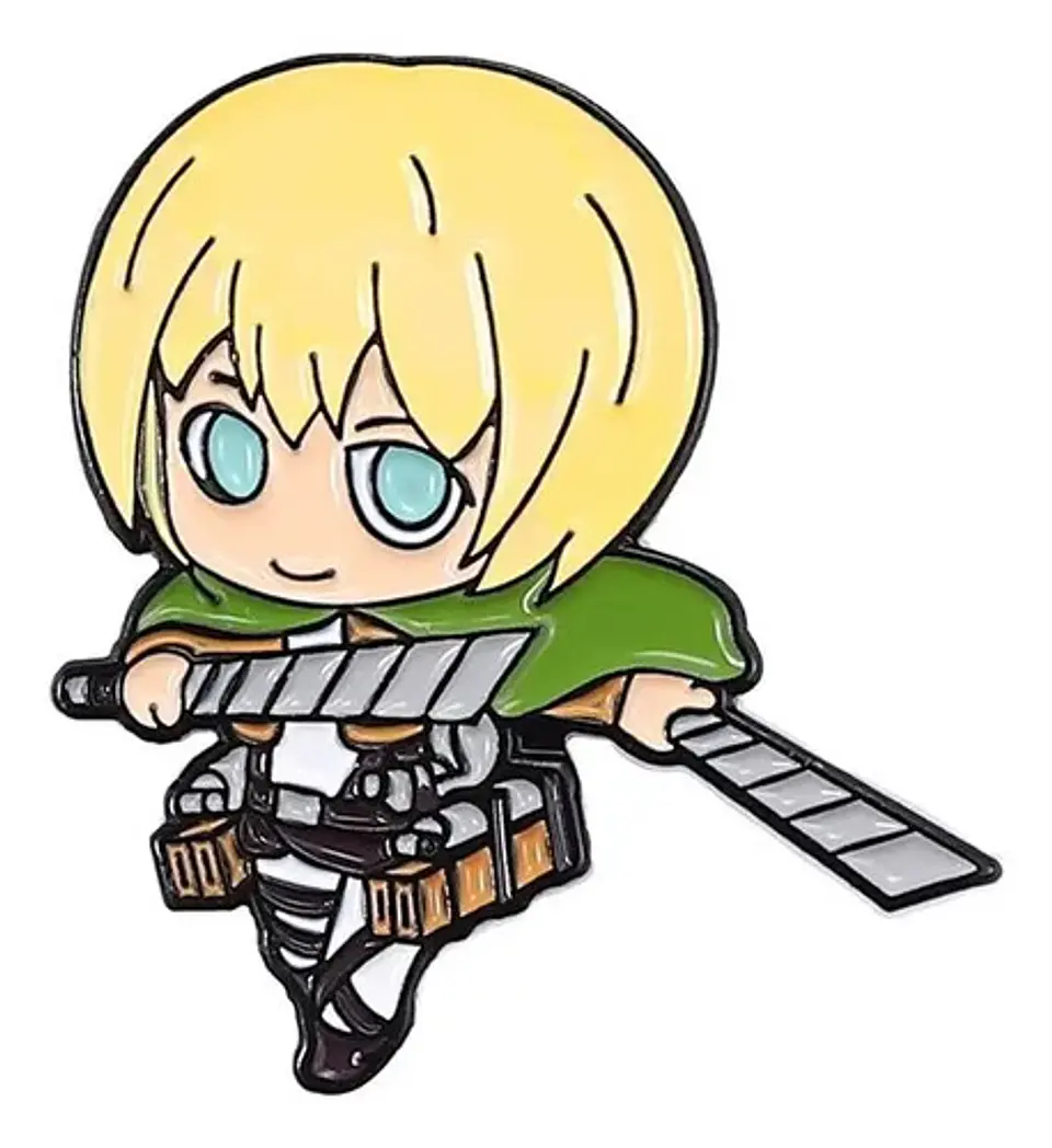 Pins Ataque De Titanes / Attack On Titan / Pines Metálicos 3