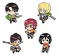 Pins Ataque De Titanes / Attack On Titan / Pines Metálicos - Miniatura 6