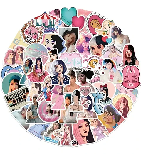 Melanie Martinez - Set 50 Stickers / Calcomanías / Pegatinas