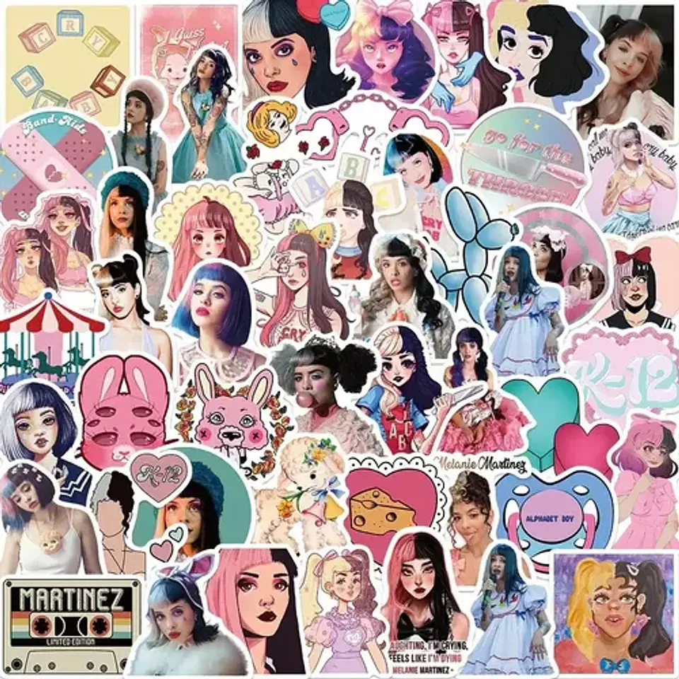 Melanie Martinez - Set 50 Stickers / Calcomanías / Pegatinas 5