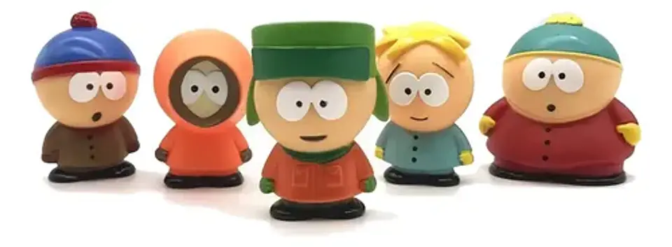 Set De 5 Figuritas South Park / Figuras De Accion / X5 2