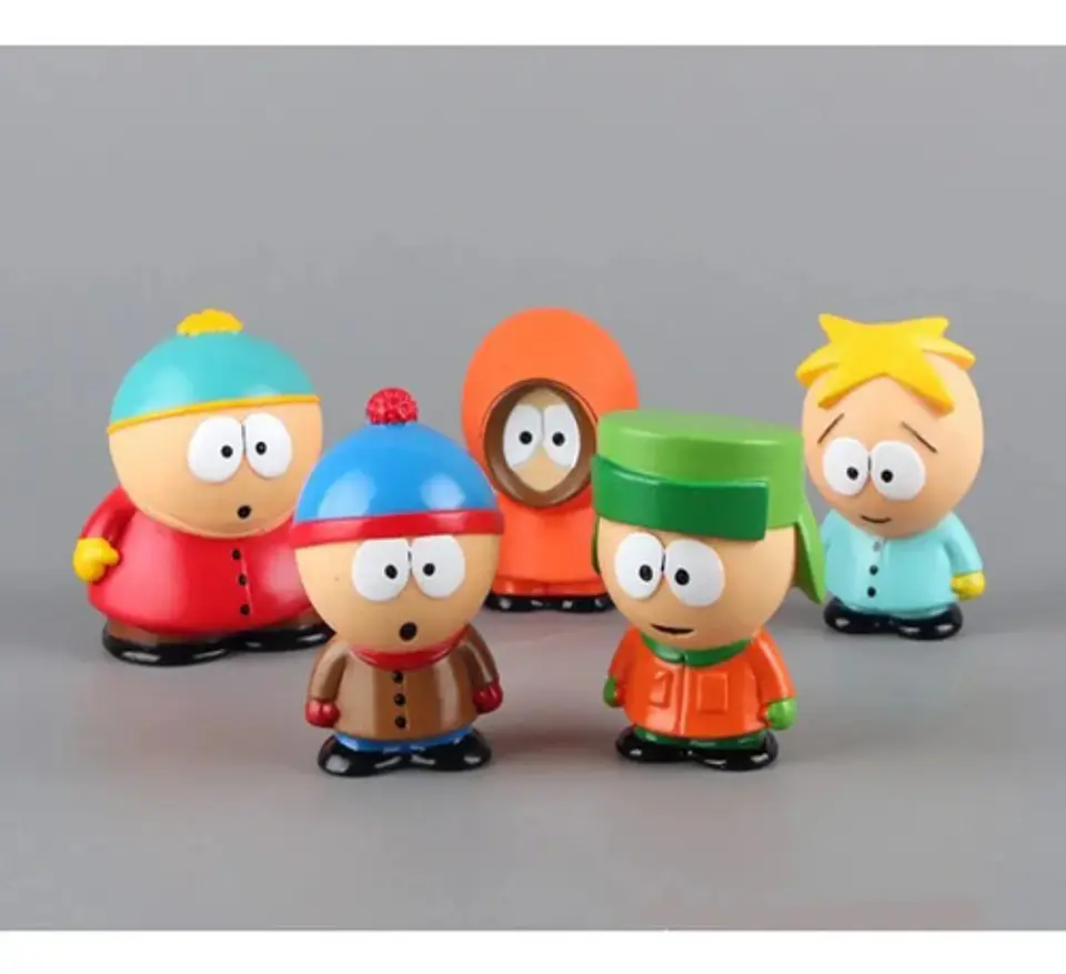 Set De 5 Figuritas South Park / Figuras De Accion / X5 3