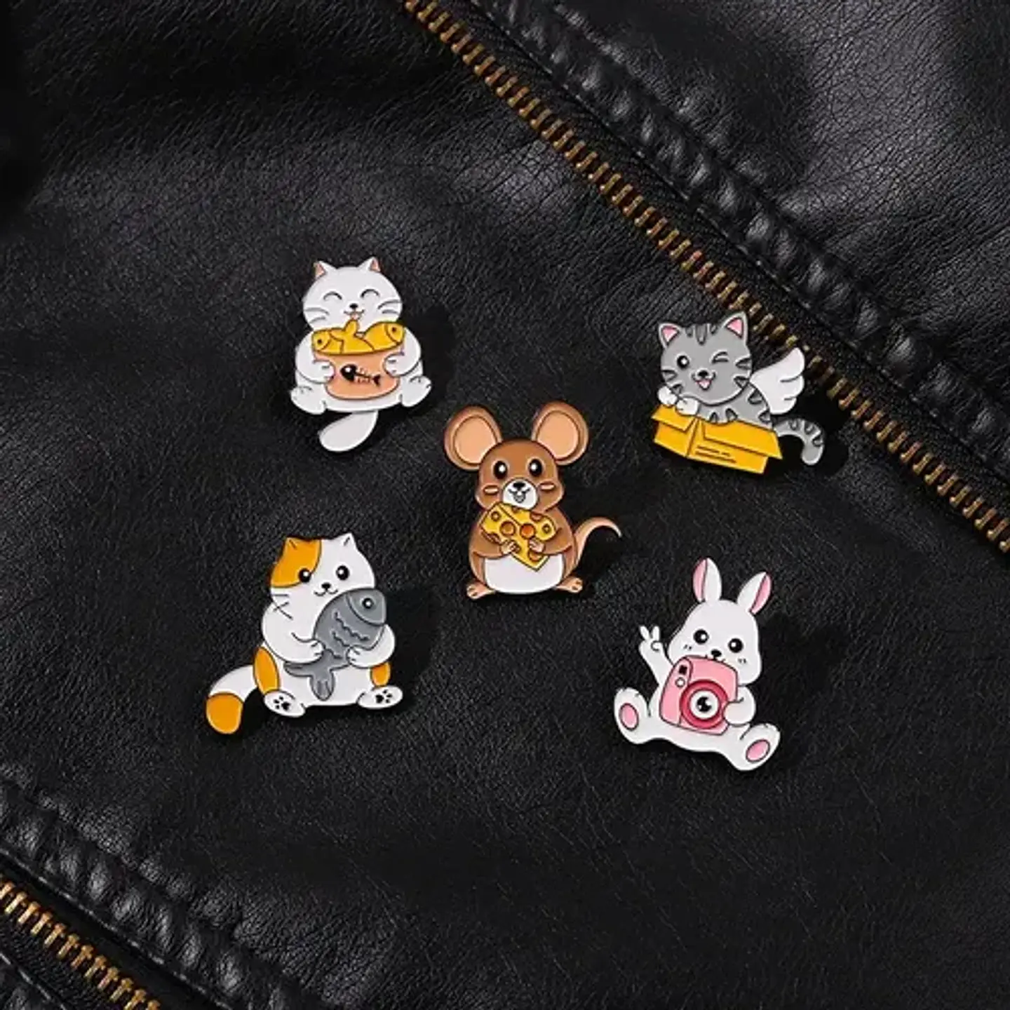 Pins De Gato Gatitos / Michis Kawaii / Pines Metálicos 5