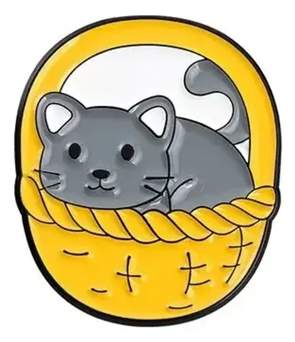 Pins De Gato Gatitos / Michis Kawaii / Pines Metálicos 24