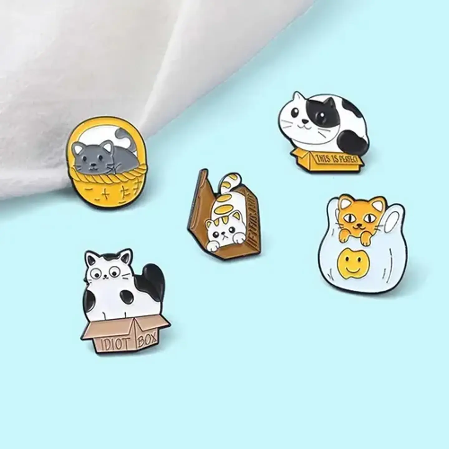 Pins De Gato Gatitos / Michis Kawaii / Pines Metálicos 29