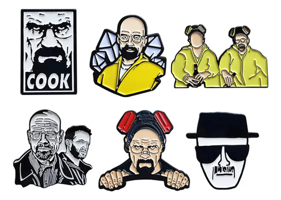 Pins De Breaking Bad /  Breaking Bad / Pines Metálicos 3
