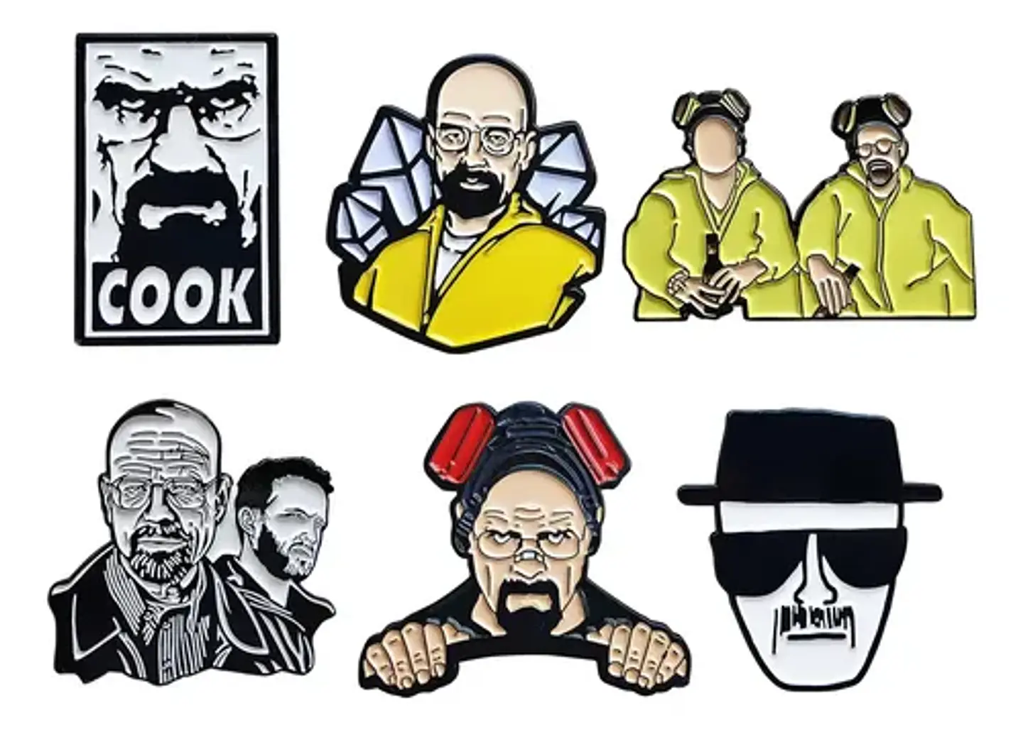 Pins De Breaking Bad /  Breaking Bad / Pines Metálicos 12