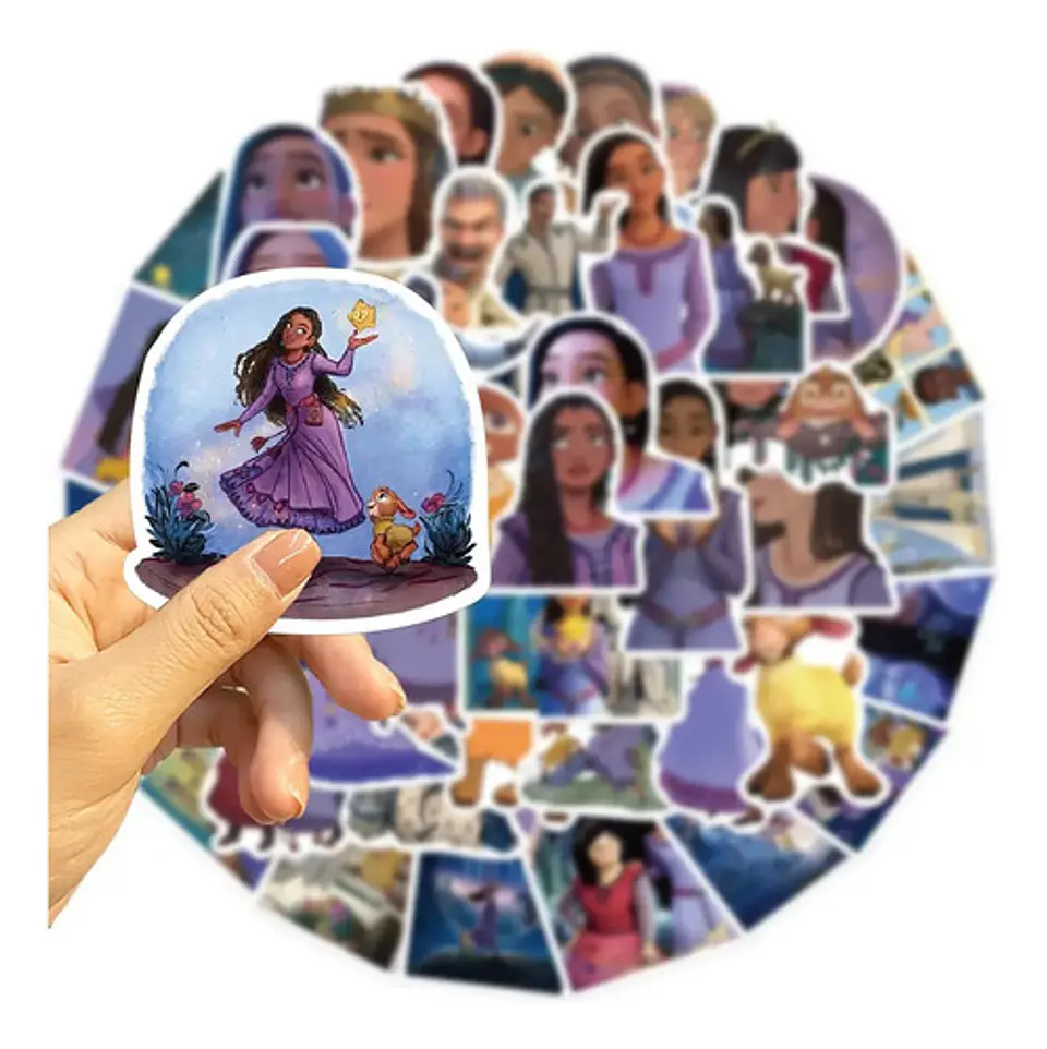 Wish - Set De 50 Stickers / Calcomanías 3
