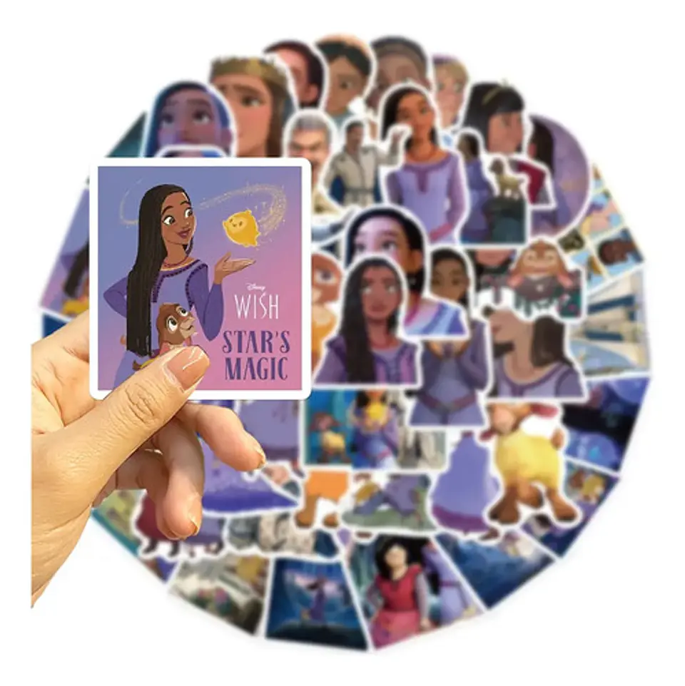 Wish - Set De 50 Stickers / Calcomanías 4