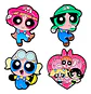 Pins De Burbuja / Chicas Superpoderosas / Pines Metálicos - Miniatura 2