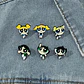 Pins De Burbuja / Chicas Superpoderosas / Pines Metálicos - Miniatura 5