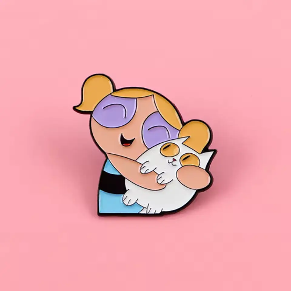 Pins De Burbuja / Chicas Superpoderosas / Pines Metálicos 22