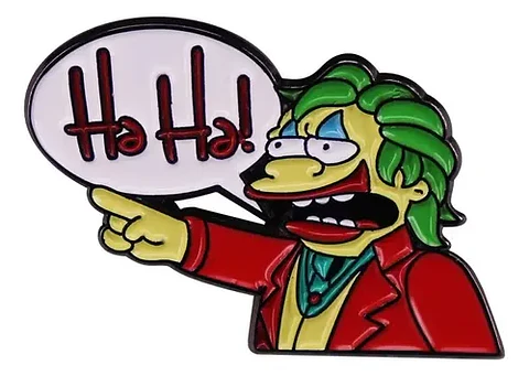 Pins De Nelson Muntz / Los Simpson / Broches Metálicos 