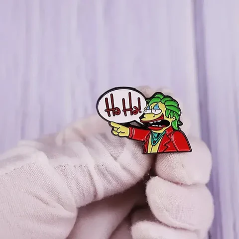 Pins De Nelson Muntz / Los Simpson / Broches Metálicos 