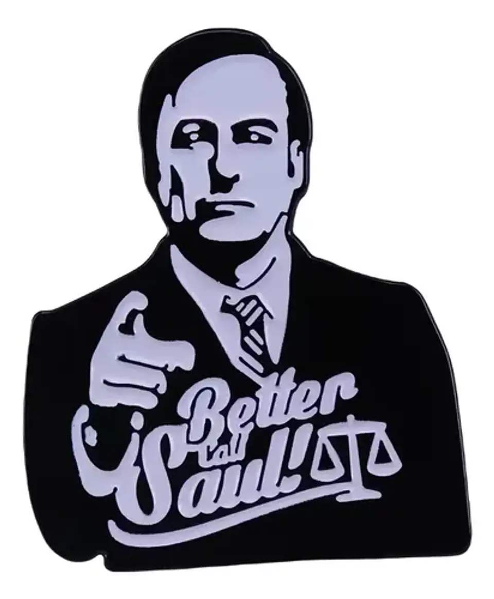 Pins Better Call Saul / Better Call Saul / Pines Metálicos 1