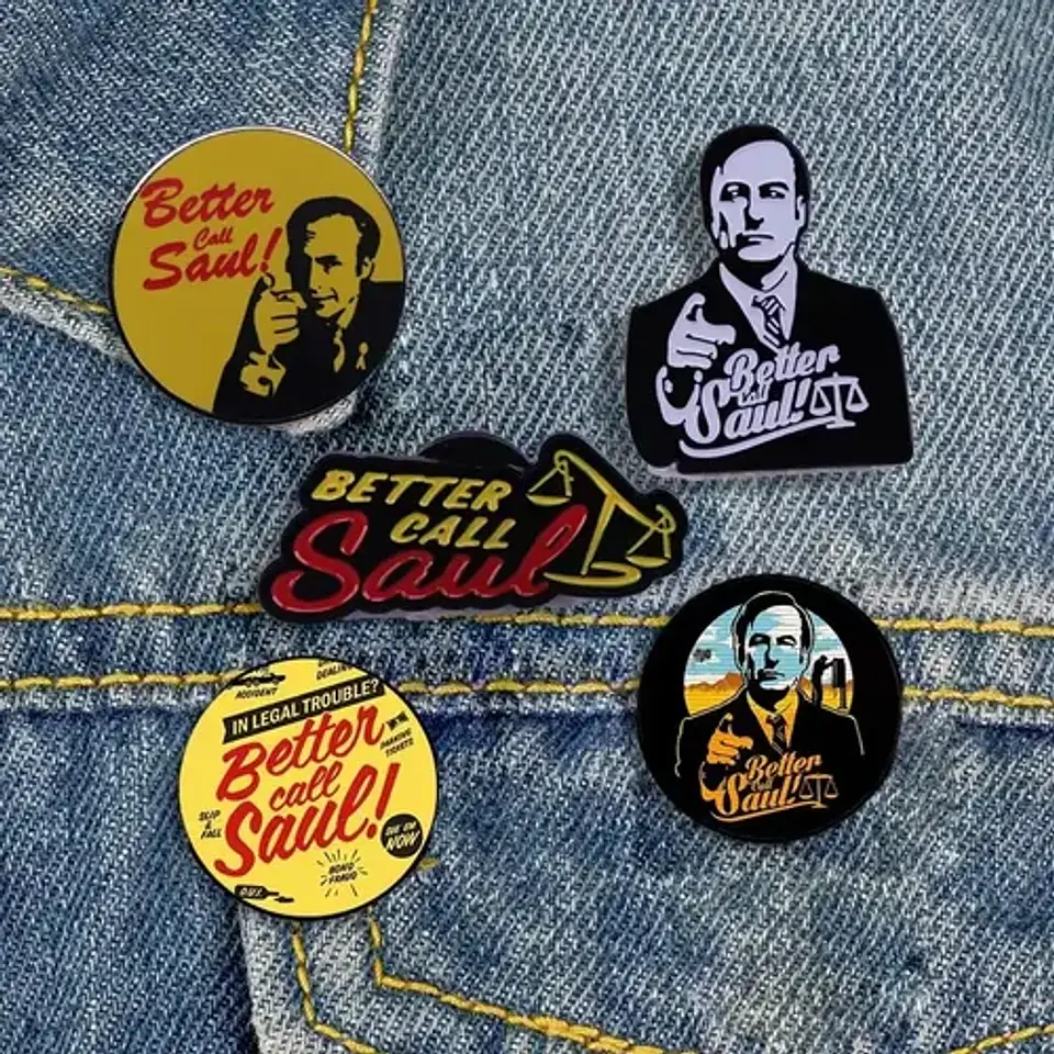 Pins Better Call Saul / Better Call Saul / Pines Metálicos 3