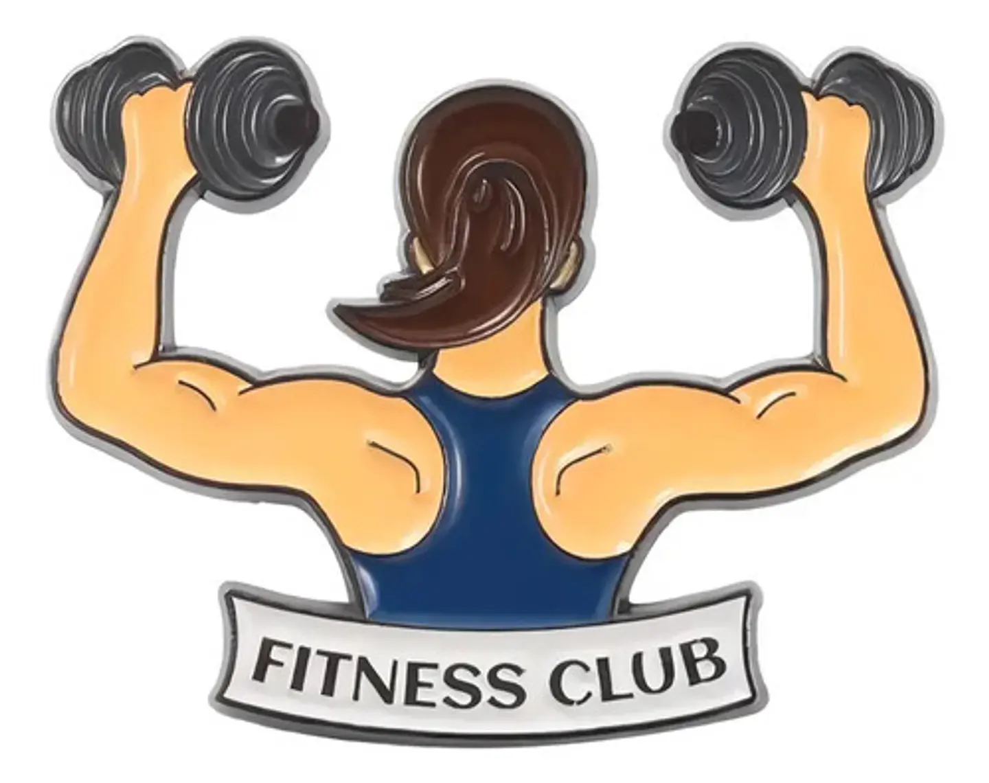Pins De I Love Gym / Gym Rat / Pines Metalicos (broches) 1