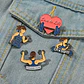 Pins De I Love Gym / Gym Rat / Pines Metalicos (broches) - Miniatura 12
