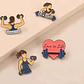 Pins De I Love Gym / Gym Rat / Pines Metalicos (broches) - Miniatura 13