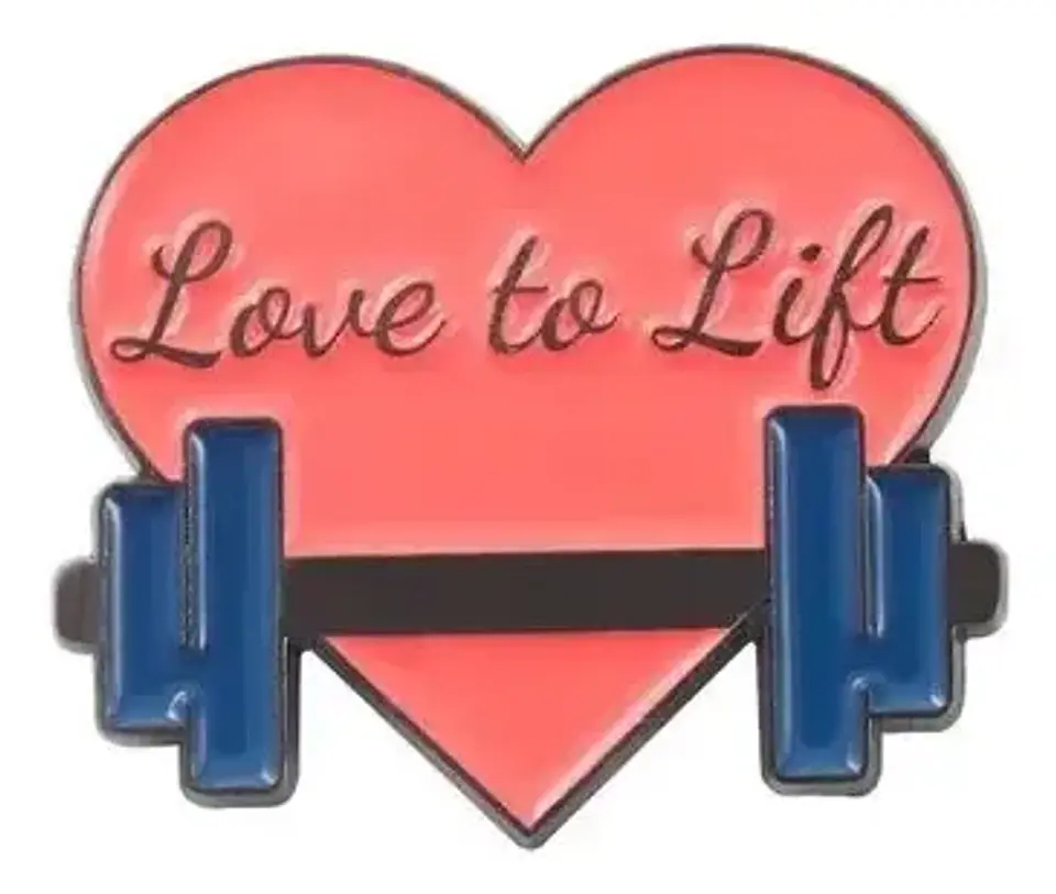 Pins De I Love Gym / Gym Rat / Pines Metalicos (broches) 19