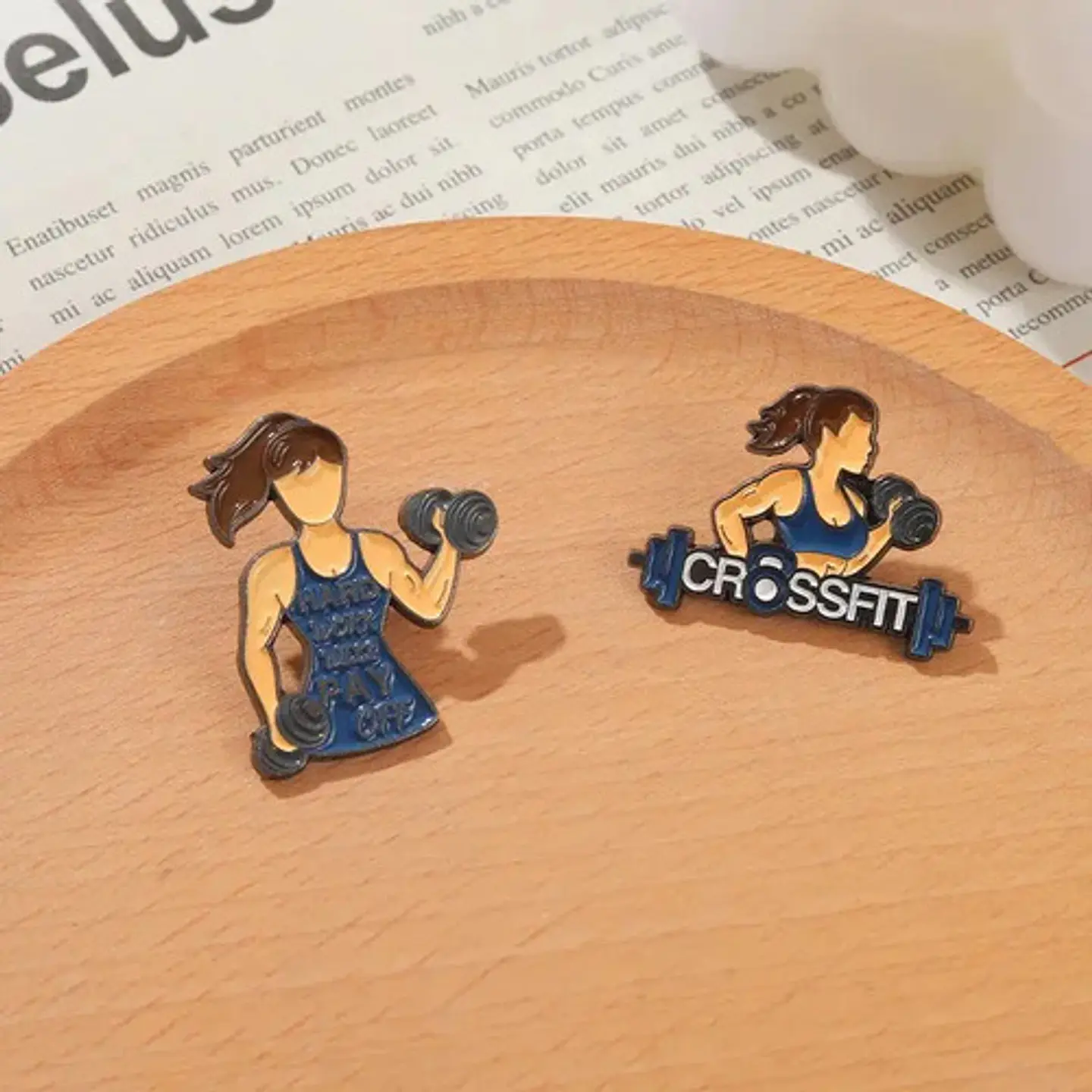 Pins De I Love Gym / Gym Rat / Pines Metalicos (broches) 25