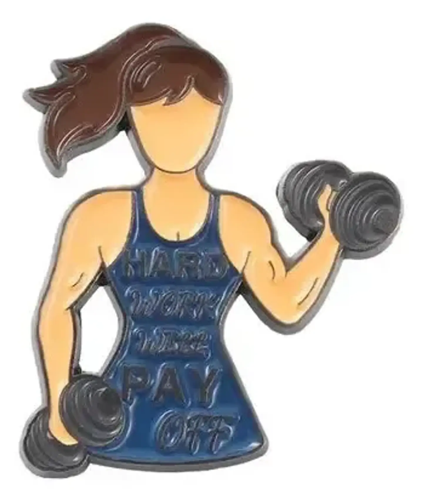Pins De I Love Gym / Gym Rat / Pines Metalicos (broches) 28