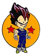 Pins Vegeta / Dragon Ball Z / Broches Metálicos (pines) - Miniatura 1