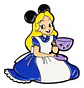 Pins Alicia En El Pais De Las Maravillas / Broches Metálicos - Miniatura 8
