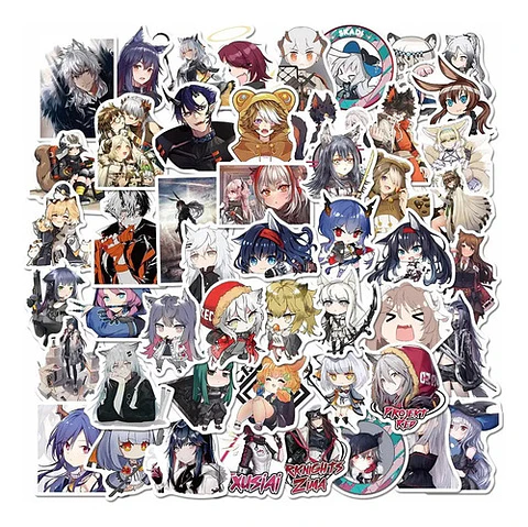 Arknights - Set De 50 Stickers / Calcomanías