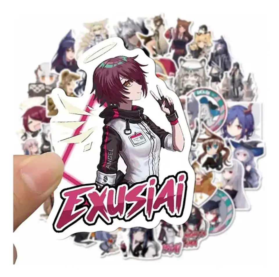 Arknights - Set De 50 Stickers / Calcomanías 3