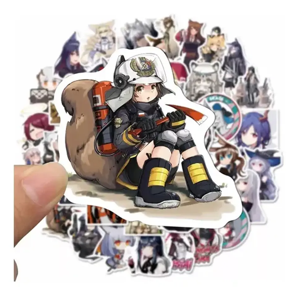 Arknights - Set De 50 Stickers / Calcomanías 4
