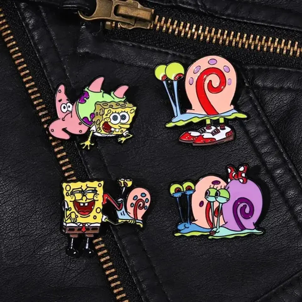 Pins De Bob Esponja / Bob Esponja / Pines Metálicos 2