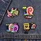 Pins De Bob Esponja / Bob Esponja / Pines Metálicos - Miniatura 4