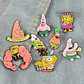 Pins De Bob Esponja / Bob Esponja / Pines Metálicos - Miniatura 10