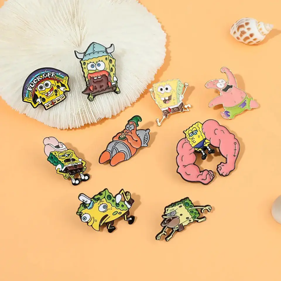 Pins De Bob Esponja / Bob Esponja / Pines Metálicos 13