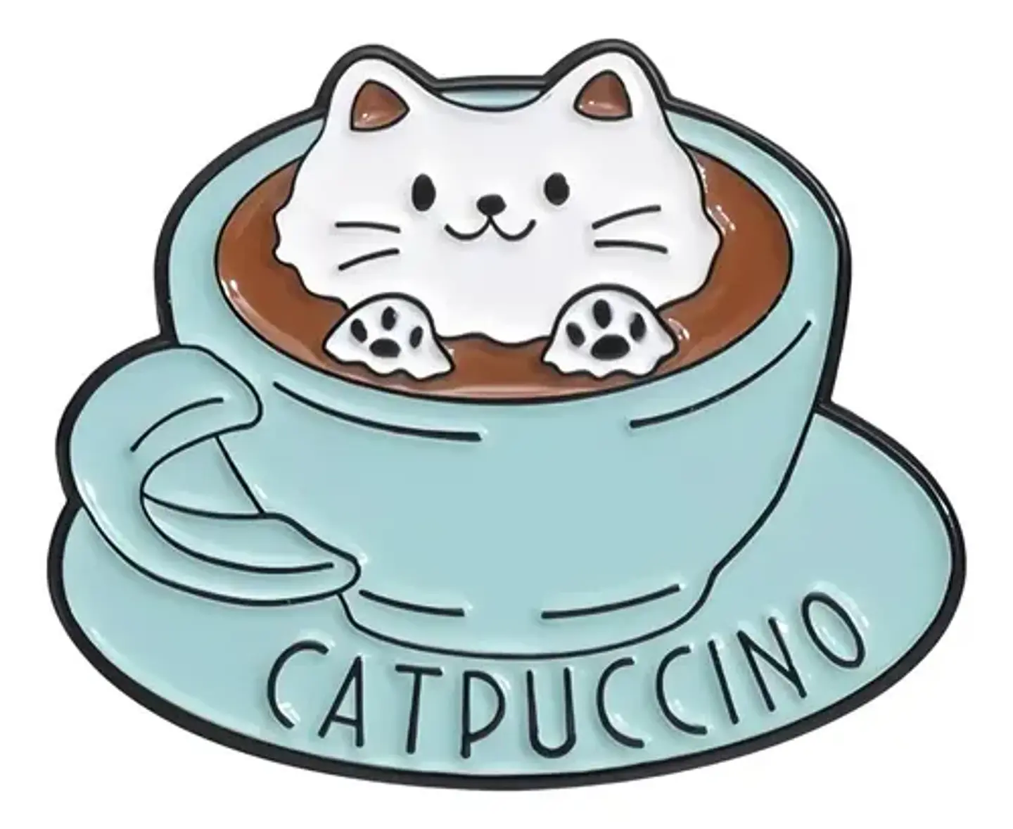 Pins De Gatitos /  I Love Coffee / Pines Metálicos 8