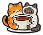 Pins De Gatitos /  I Love Coffee / Pines Metálicos - Miniatura 22
