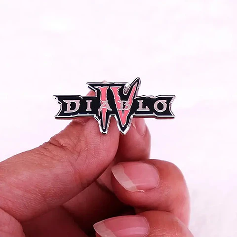 Pins De Diablo Iv / Videojuegos / Pines Metálicos (broches)