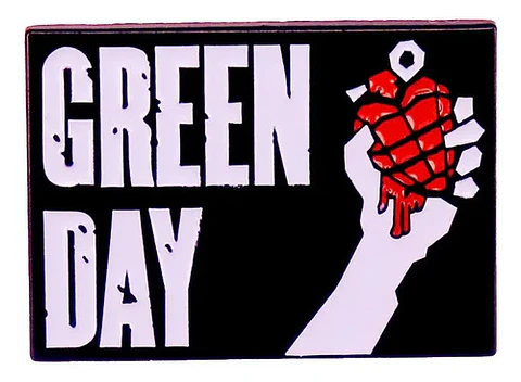 Pins De Green Day / Green Day / Broches Metálicos (pines)