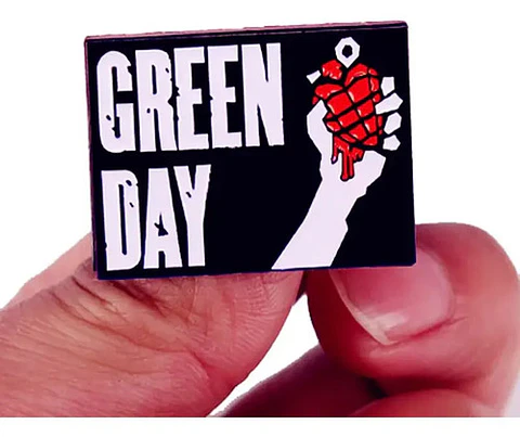 Pins De Green Day / Green Day / Broches Metálicos (pines)
