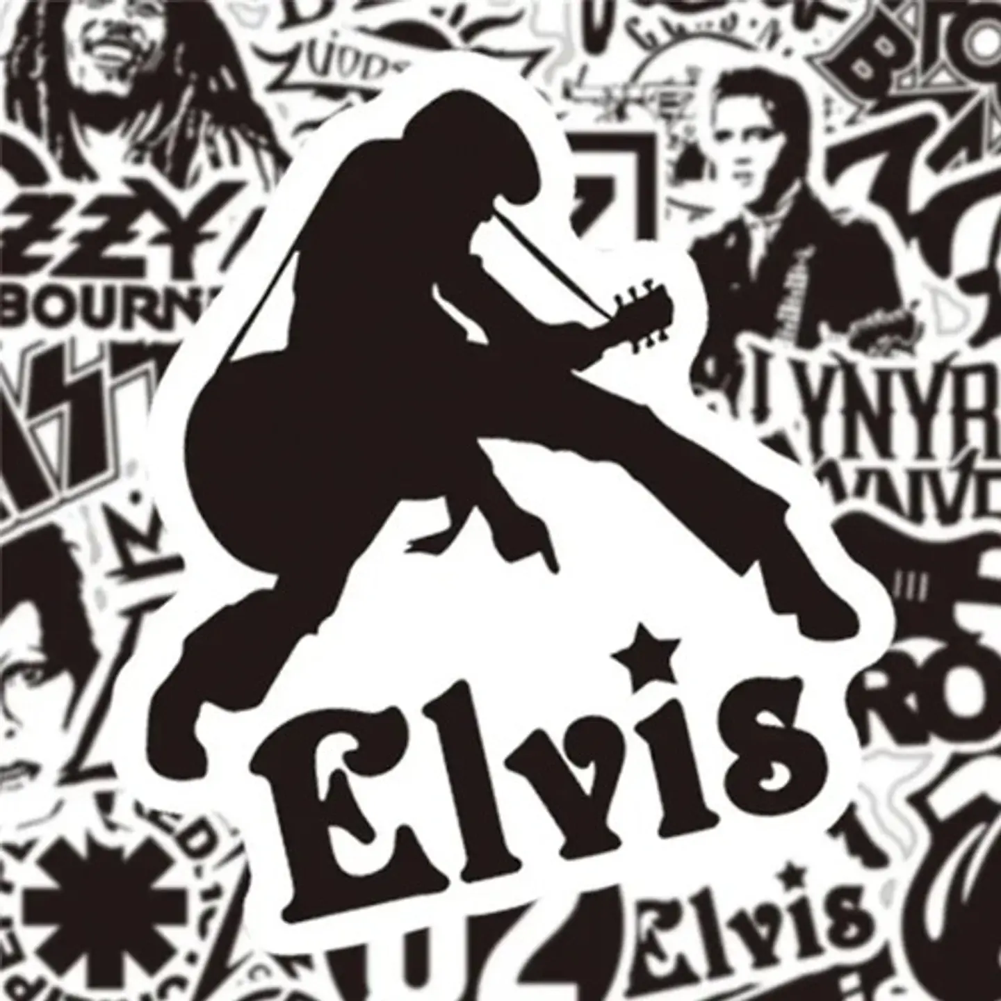 Bandas De Rock - Set De 50 Stickers / Calcomanías 4