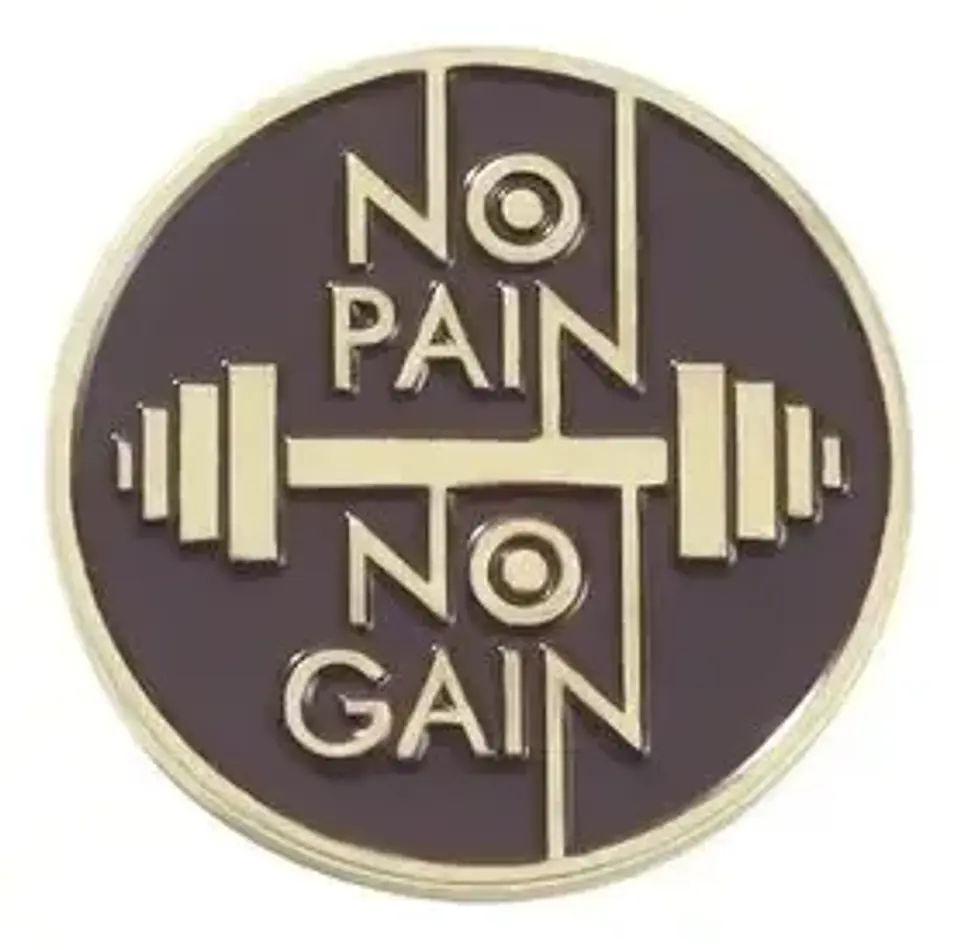 Pins De Gym Rat /  I Love Gym / Pines Metalicos (broches) 7