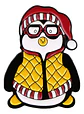 Pins De Pinguino Kawaii / Pingüinos / Pines Metálicos - Miniatura 1