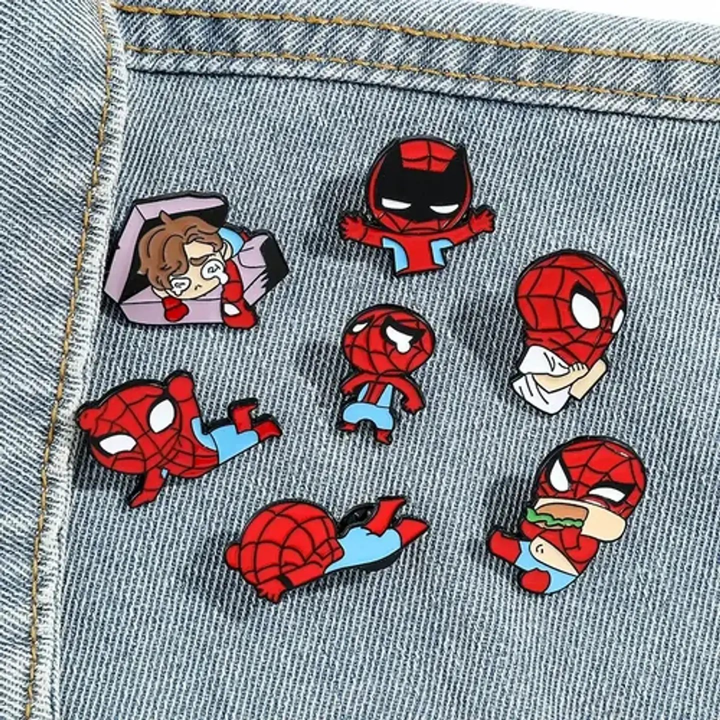 Pins De Spiderman / Marvel / Pines Metalicos (broches) 2